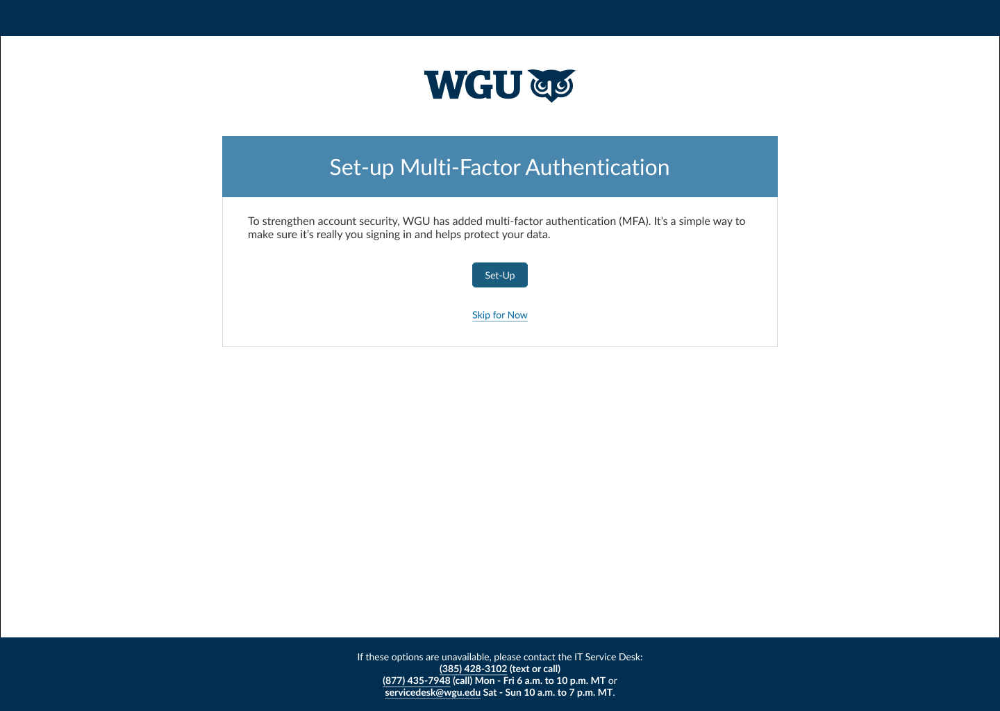 WGU Performance Assessments